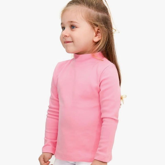Girls pink turtleneck size 9 - Picture 4 of 4
